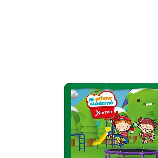 CUADERNO PREESC. CUADRITOS C NORMA 580981 7MM COS.72H. PZA